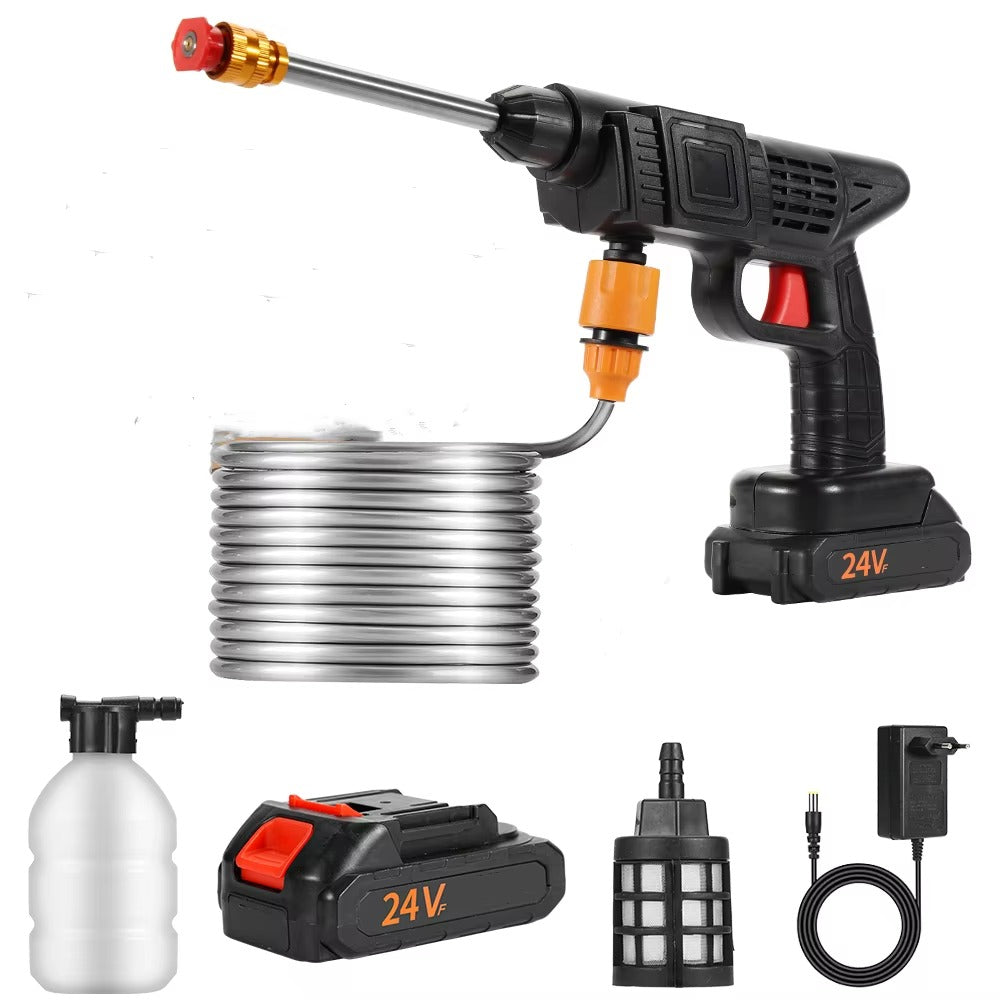 Soluket – Kit Nettoyeur Haute Pression 6 en 1 avec 2 batteries 48 V