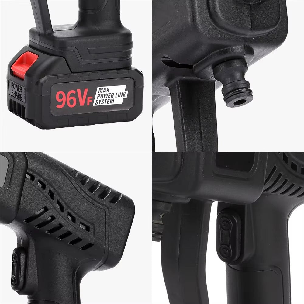 Soluket – Kit Nettoyeur Haute Pression 6 en 1 avec 2 batteries 48 V