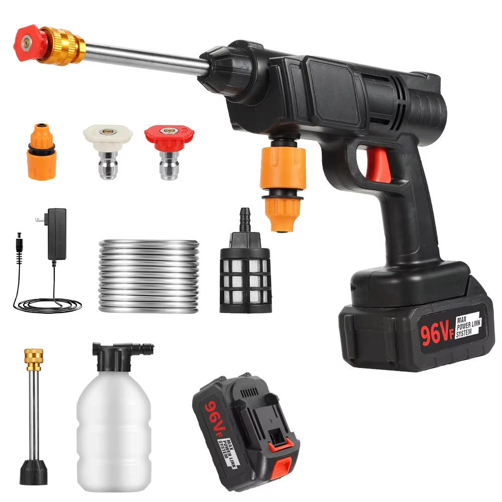 Soluket – Kit Nettoyeur Haute Pression 6 en 1 avec 2 batteries 48 V