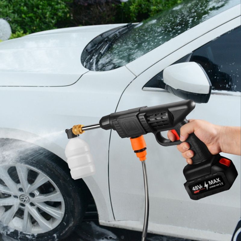 Soluket – Kit Nettoyeur Haute Pression 6 en 1 avec 2 batteries 48 V